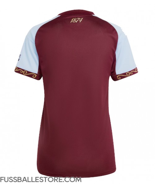 Günstige Aston Villa Heimtrikot Damen 2025-26 Kurzarm Günstige Aston Villa Heimtrikot Damen 2025-26 Kurzarm